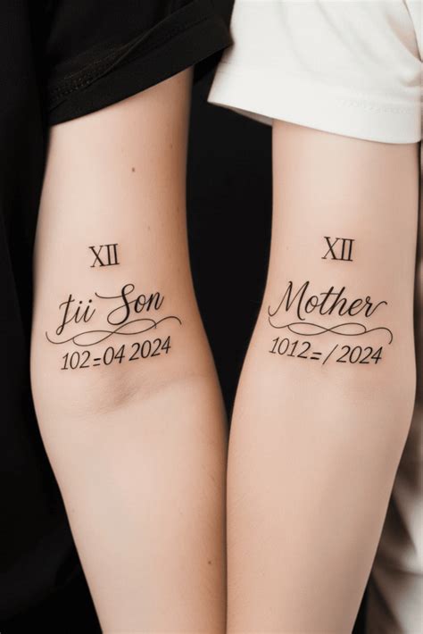 10 Heartfelt Mother And Son Tattoo Ideas Tattoopassionate Blog