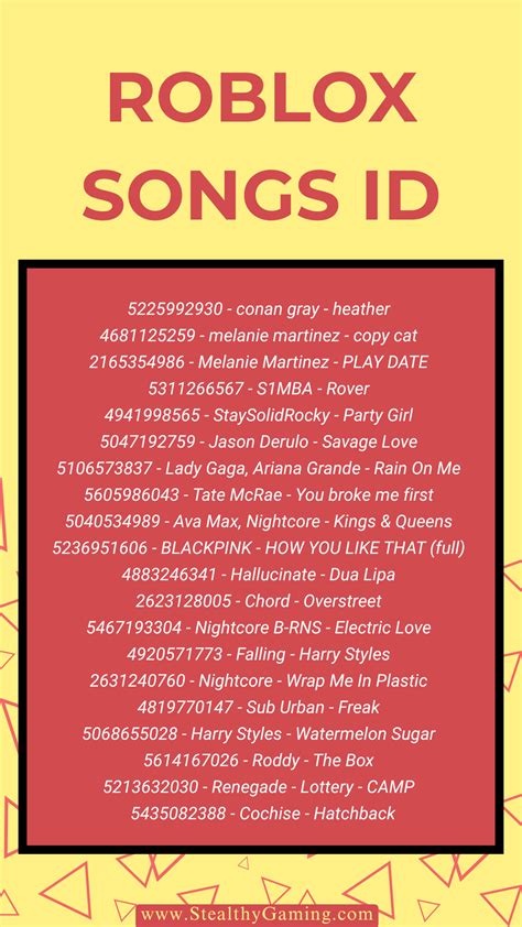 10 Roblox Song Id Codes To Enhance Your Game Experience