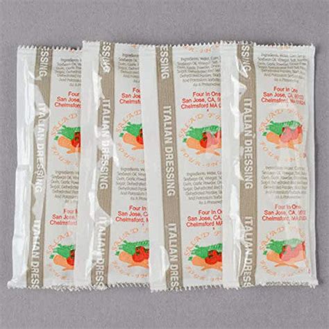12 Gram Italian Dressing Portion Packets 200 Case