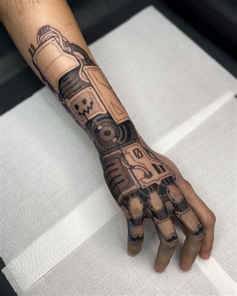 20 Cyberpunk 2077 Tattoos You Will Love 20 Cyberpunk 2077 Tattoos You Will Love