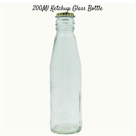 200Ml Ketchup Glass Bottle At Rs 6 Piece Firozabad Id 2853476948730