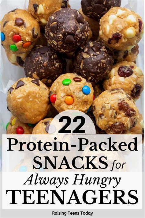 22 Protein Packed Snacks For Always Hungry Teens Raising Teens Today