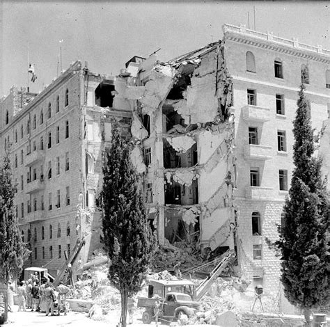 25 Photos Of The King David Hotel Bombing Of 1946 25 Photos Of The King David Hotel Bombing Of 1946