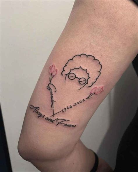 28 Memorial Tattoos For Grandma Ideas Symbolic Amp Meaningful Designs 2025