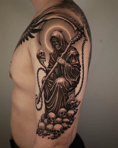 29 Cool Grim Reaper Tattoo Designs
