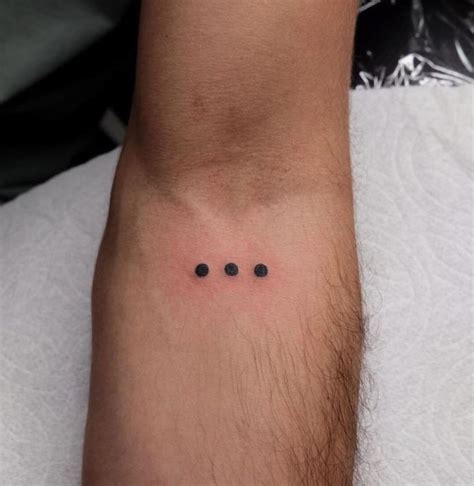 3 Dots Tattoo Meaning And Design Ideas Inkmatch