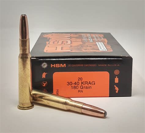 30 40 Krag Ammunition For Sale Pci 180 Grain Spitzer Soft Point Ssp 20 Rounds