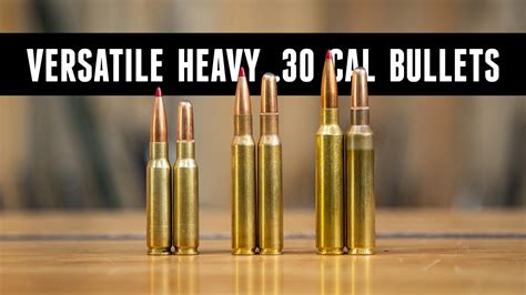 308 Vs 30 06 Vs 300 Prc Heavy 30 Caliber Hornady Bullets For Big