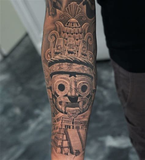 33 Striking Aztec Tattoo Ideas For Men Amp Women In 2024