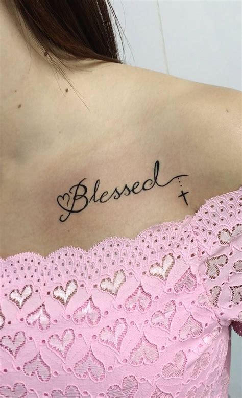 350 Beautiful Blessed Tattoos Designs In 2024 Small Tattoos Tattoos