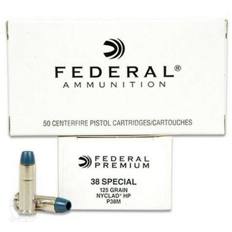38 Special Ammunition For Sale Federal 129 Grain Jacketed Hollow Point