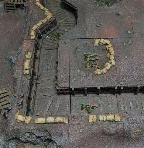 3D Print Of Aepwar0 New Recruit Trenches By Johng7