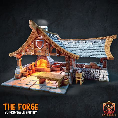 3D Printable The Forge Full Set By Safehold