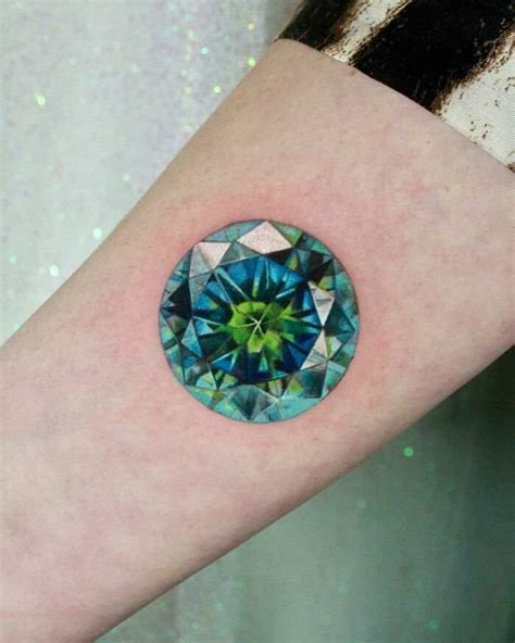 50 Incredible Emerald Tattoo Designs With Ideas With Meaning Body Art