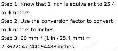 Convert 60mm to Inches: Quick and Accurate Guide