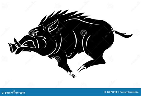 640 Wild Boar Tattoo Stock Illustrations Royalty Free Vector Graphics Clip Art Istock