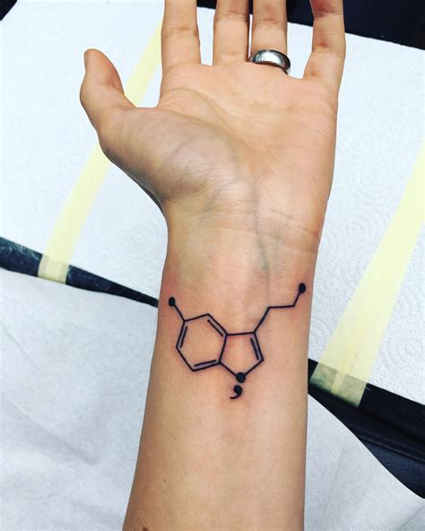 65 Serotonin Tattoo Designs Body Art Guru