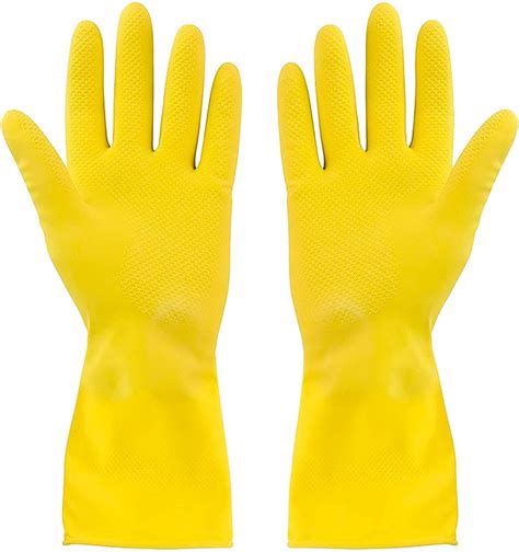 72 Pairs Yellow Cleaning Dish Gloves Professional Rubber Latex Gloves Wholesale Ebay