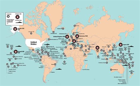 750 That S How Many Overseas Military Bases The U S Has More Than All The Other Countries Combined While Nations Like The Uk France And Russia Maintain A Global Footprint No One Comes Close