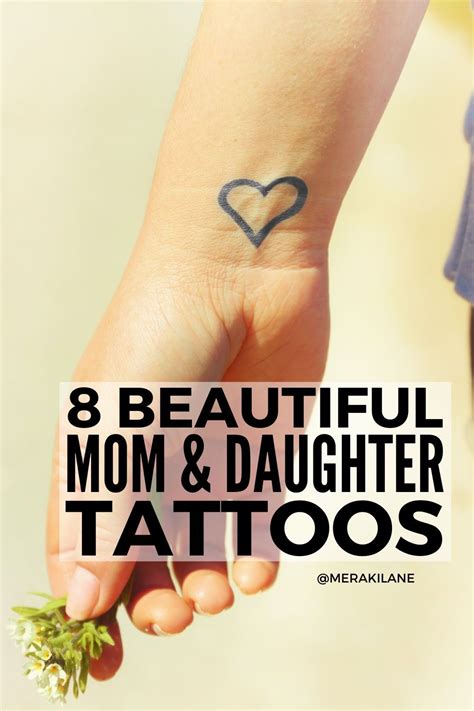 8 Meaningful Mom And Daughter Tattoos To Inspire You Tattoos For