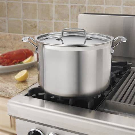 8 Qt Multiclad Pro Triple Ply Stainless Stockpot Cuisinart
