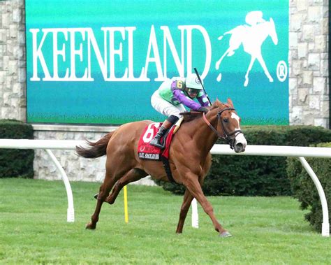 A Brilliant 2Yo Turf Winner At Keeneland On Thursday Tough Critic Sells Today At The Keeneland April Selected Horses Of Racing Age Sale With Paramount Sales A Colt With Global Appeal