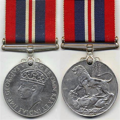 A British Second World War Campaign Medal Tthe 1939 1945 Star Stock