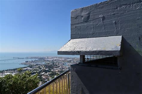 Abandoned Military Bunker On Castle Hill In Townsville Queensland