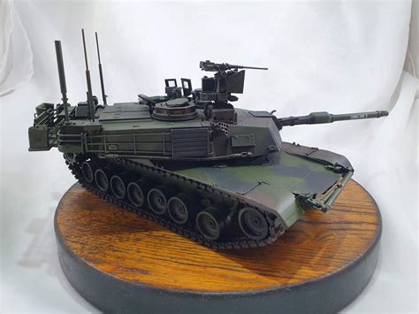 Abrams M1a2 Sep V2 Without Skirts 1 35 Scale Model Etsy