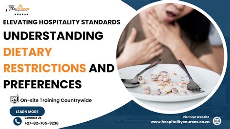 Accommodating Common Dietary Restrictions