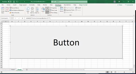 Adding A Border For Activex Option Button In Excel