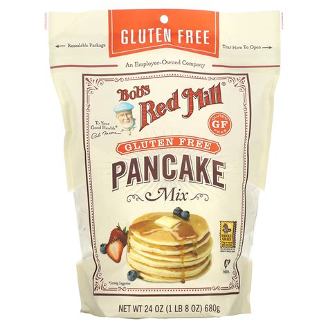 Amazon Com Bob S Red Mill Gluten Free Pancake Waffle Mix 25 Pound Pack Of 1 Grocery Gourmet Food
