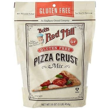 Amazon Com Bob S Red Mill Pizza Crust Mix 16 Ounces Pack Of4 Grocery Gourmet Food