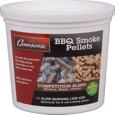Amazon.com : Camerons Smoking Wood Pellets (Apple, 1 Pint) - Kiln Dried Bbq  Pellets - 100% All Natural Barbecue Wood For Smoker Grill, Pellet Grill &  Fire Pit - Infuse Smokey Flavor