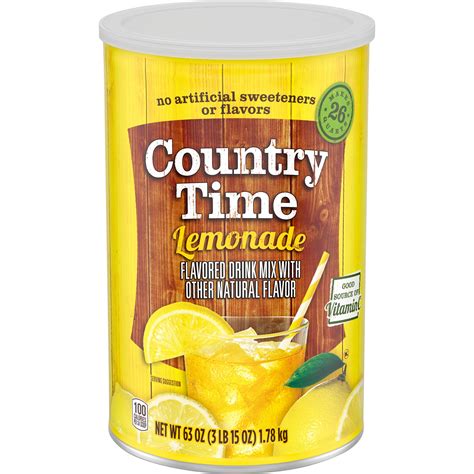 Amazon Com Country Time Lemonade Powder Drink Mix 82 5 Oz Pack Of 1