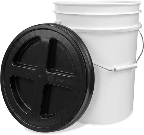Amazon Com Epackagesupply 5 Gallon Bucket With Gamma Seal Screw On