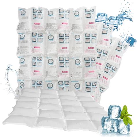 Amazon Com Ice Packs For Shipping Frozen Food No Smoke Effect 5 Sheets Ice Packs For Coolers Long Lasting Reusable Lunch Box Shipping Cold Pack Gel Freezer Packs Ice Blankets Sheets 13 7 X7 2