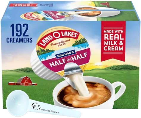 Amazon Com Land O Lakes Mini Moo S Creamers Real Dairy Half Half 180 Ct 6328199 Grocery Gourmet Food
