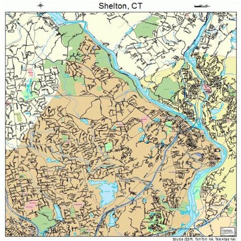 Amazon Com Large Street Road Map Of Shelton Connecticut Ct Printed Poster Size Wall Atlas Of Your Home Town Amazon Com Large Street Road Map Of Shelton Connecticut Ct Printed Poster Size Wall Atlas Of Your Home Town