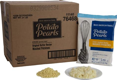 Amazon Com Potato Pearls Excel Original Recipe Mashed Potatoes 504 4 Oz Servings 28 0 Oz Case 12 Count Grocery Gourmet Food Amazon Com Potato Pearls Excel Original Recipe Mashed Potatoes 504 4 Oz Servings 28 0 Oz Case 12 Count Grocery Gourmet Food