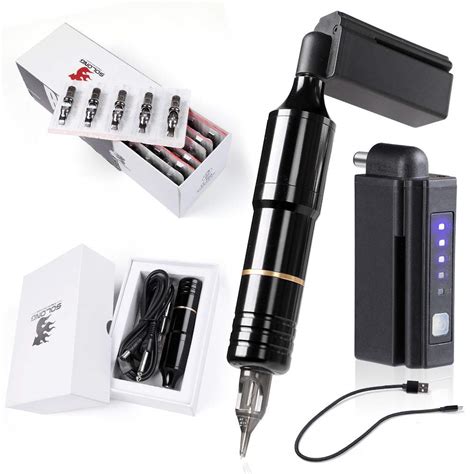 Amazon Com Solong Tattoo Pen Kit Rotary Tattoo Gun Machine With Amazon Com Solong Tattoo Pen Kit Rotary Tattoo Gun Machine With