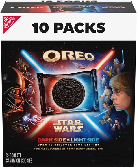 Amazon Com Star Wars Oreo Cookies Special Edition 10 Snack Packs 2