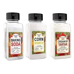 Amazon Com Unpretentious Corn Starch Cream Of Tartar Amp Baking Soda Amazon Com Unpretentious Corn Starch Cream Of Tartar Amp Baking Soda