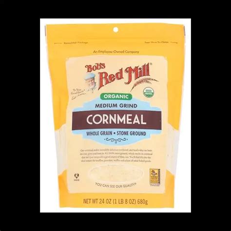 Amazon Com Whole Foods Market Organic Cornmeal 24 Oz Grocery Gourmet Food