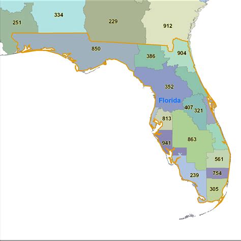 America Zip Code Florida