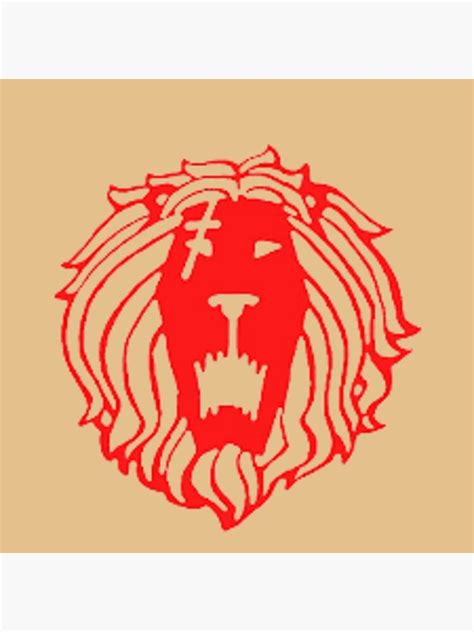 Amp Quot Escanor Tattoo Of Lyon Seven Deadly Sins Amp Quot Poster For Sale By Z