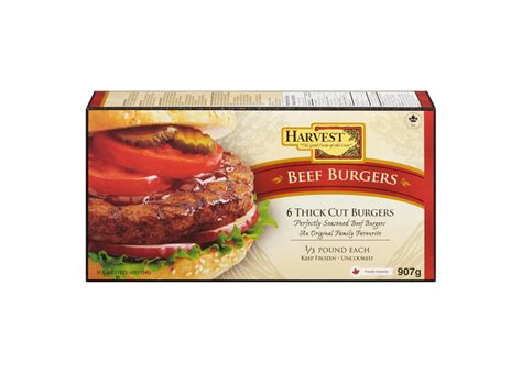 Angus Beef Burgers Harvest Meats