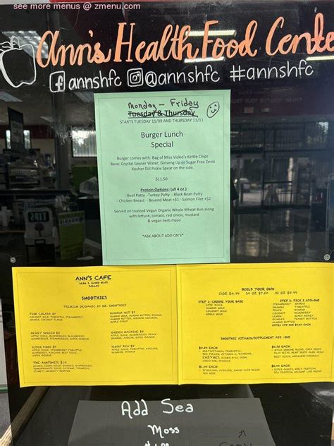 Ann's Health Food Dallas