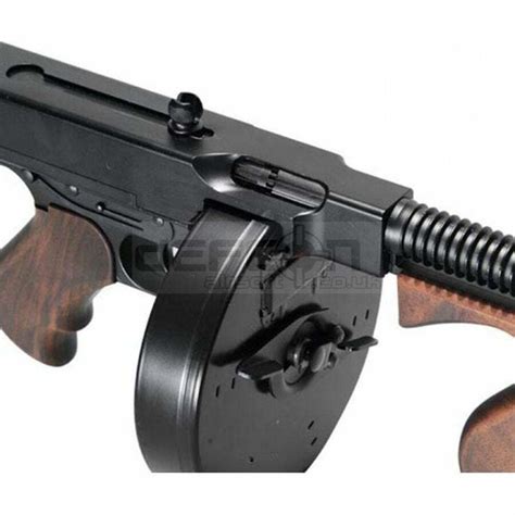 Ares Thompson Chicago Aeg Ebb Real Wood Drum Mag Smg 006