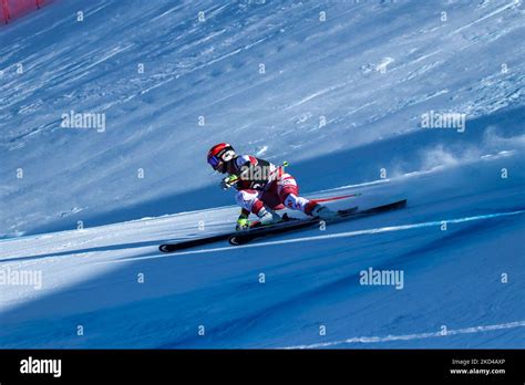 Ariane Raedler Aut During The Alpine Ski Race 2022 Fis Ski World Cup Women Super G On March 05 2022 At The Lenzerheide Canton Grigioni In Lenzerheide Italy Photo By